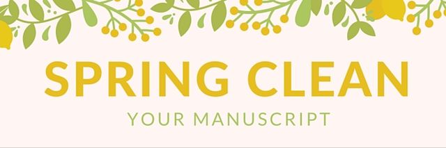 Spring Clean Your Manuscript w/ I_AM Self-Publishing