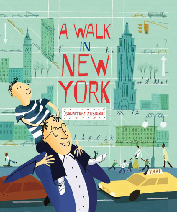 A Walk in New York book cover 