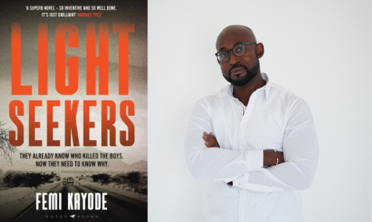 Femi Kayode and his debut book, Lightseekers