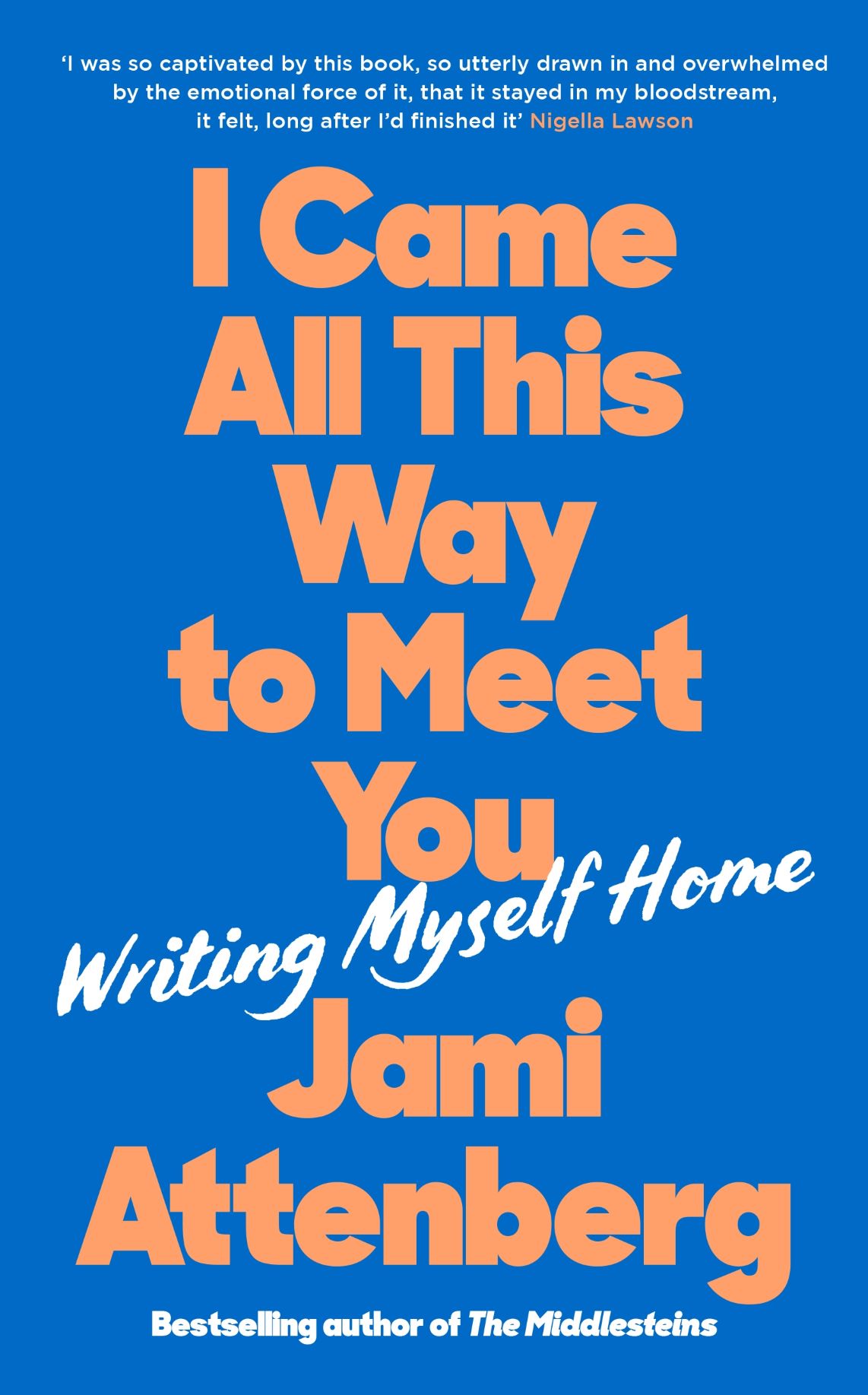 I Came All This Way To Meet You by Jami Attenberg