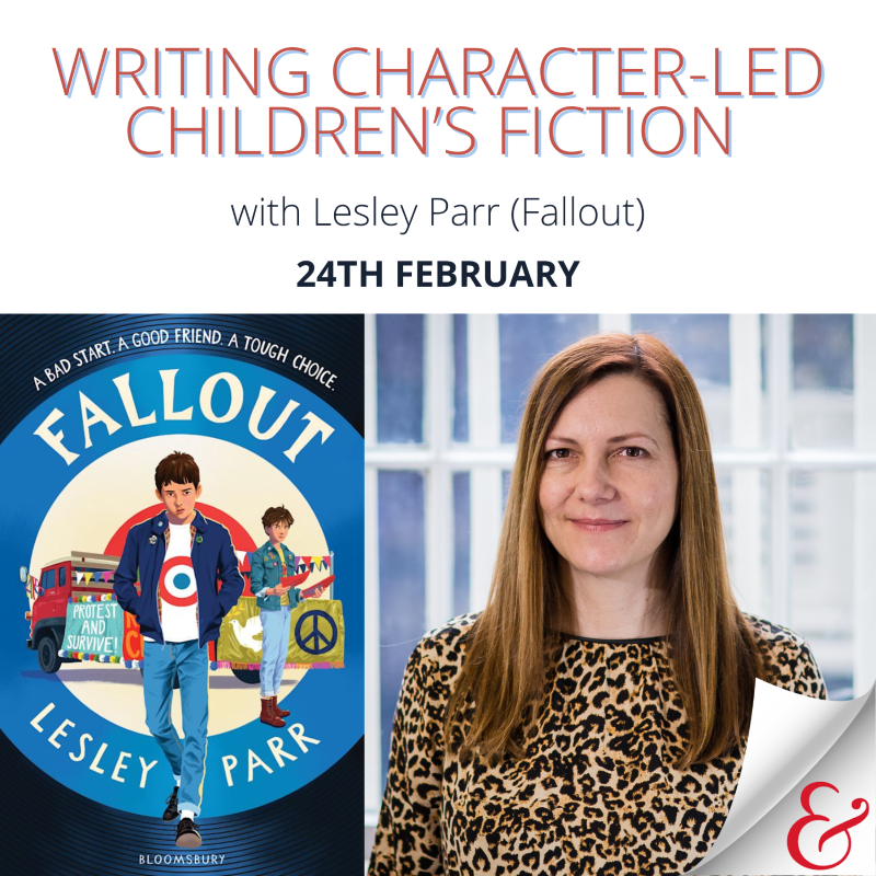 Writing Character-Led Children's Fiction w/ Lesley Parr