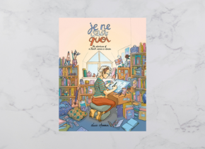 Je Ne Sais Quoi - graphic book cover by Lucie Arnoux