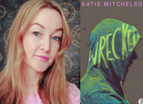 Wrecked book cover and Katie Mitchelson