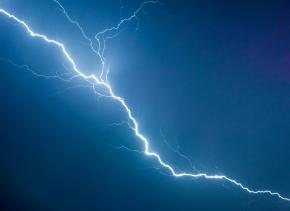 Michał Mancewicz on Unsplash - lightning strike